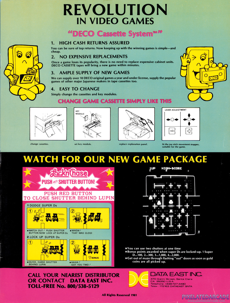 DECO Cassette System Advertisement: October 1981 magazine ad