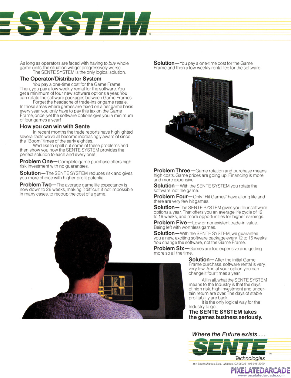 Balle Sente SAC 1 Advertisement: Sente System flyer - Page 3