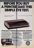 General Electric Printer 1985 magazine ad
