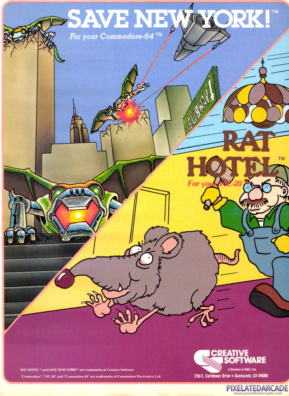  Advertisement: Creative Software October 1983 magazine ad