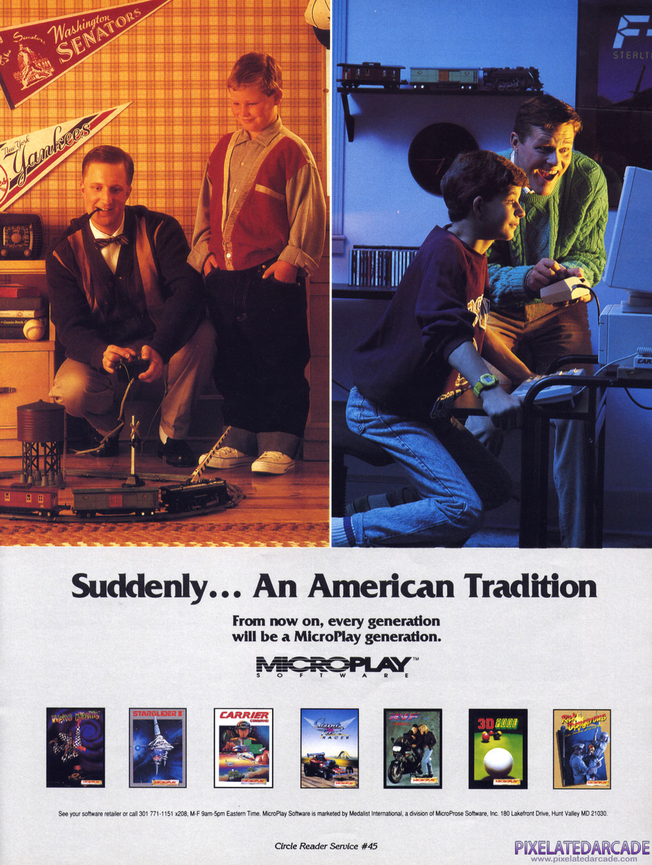 Rick Dangerous Advertisement: Microplay Software February 1990 magazine ad
