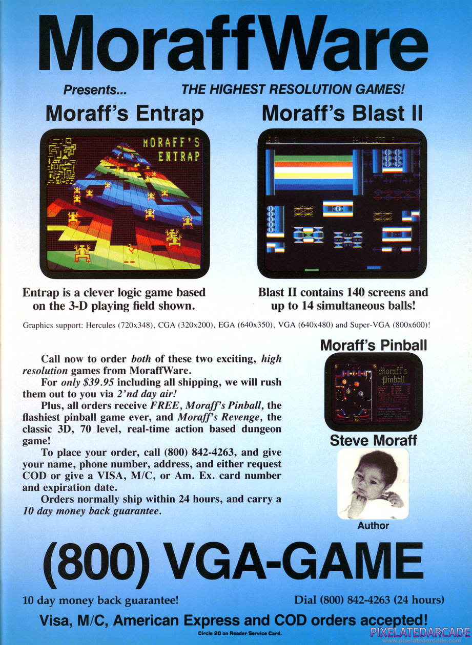  Advertisement: MoraffWare September 1990 magazine ad