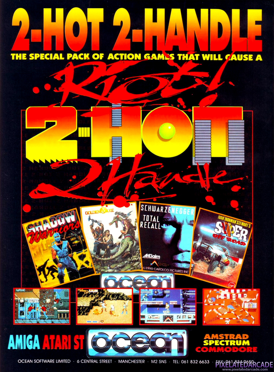  Advertisement: Ocean Software January 1992 magazine ad