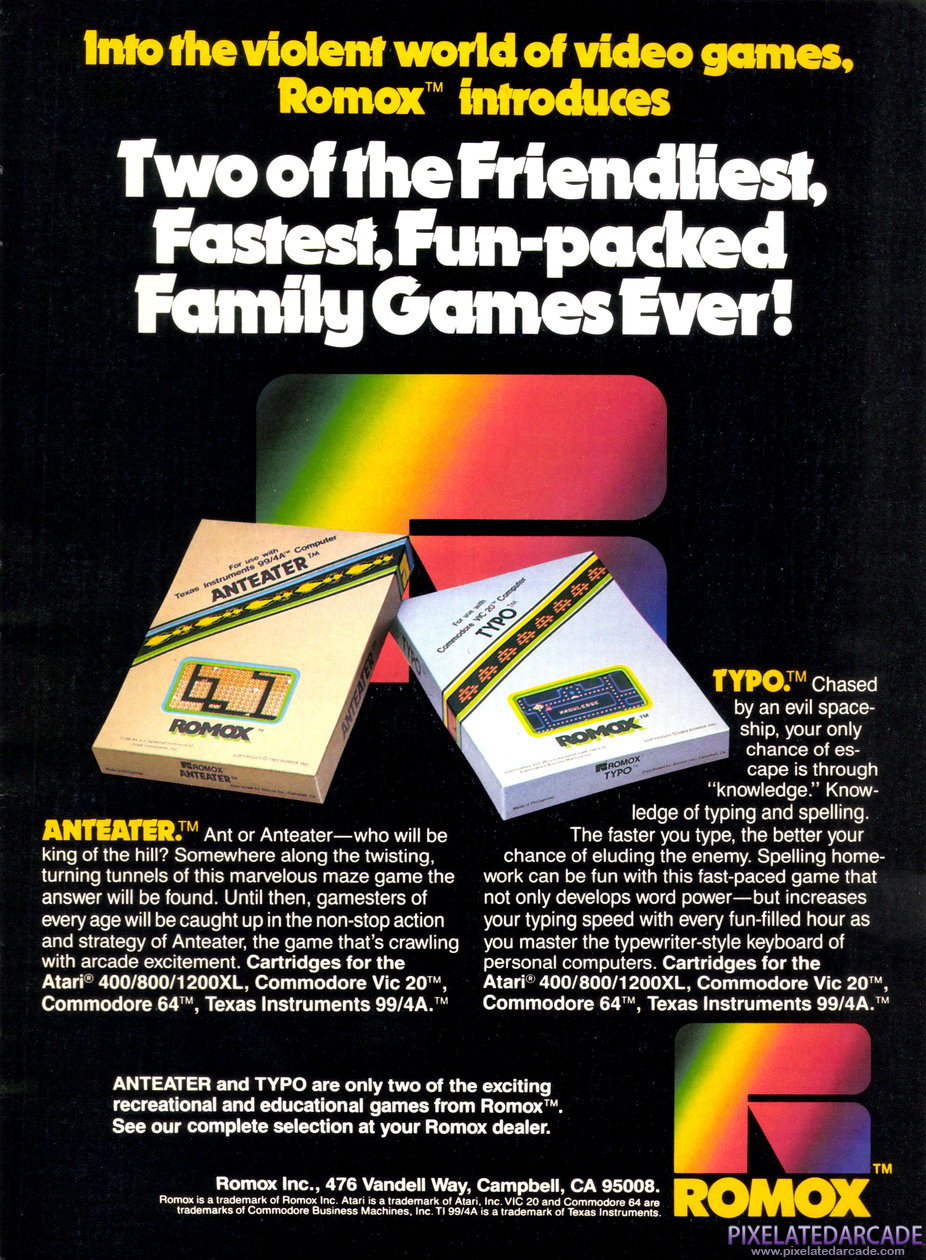  Advertisement: Romox October 1983 magazine ad