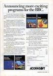 Acornsoft July 1983 magazine ad