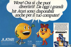Atarisoft June 1984 magazine ad (Italian)
