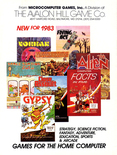Avalon Hill March 1983 magazine ad