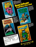 Boom Software August 1983 magazine ad