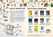 Brøderbund Software, Inc. December 1986 magazine ad