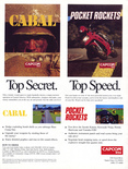 Capcom USA February 1990 magazine ad