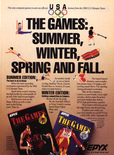 Epyx Spring 1989 magazine ad