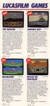Epyx Winter 1985 product catalog