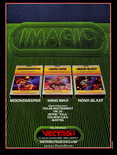 Imagic/Vectron June 1984 magazine ad (French)