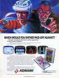 Konami April 1990 magazine ad