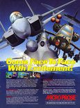 MicroProse March 1988 magazine ad