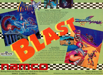 Namco October 1990 magazine ad