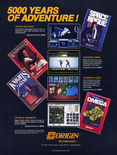 Origin Systems June 1990 magazine ad