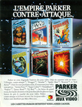 Parker Brothers July 1983 magazine ad (French)