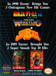 Tecmo Ltd. March 1990 magazine ad