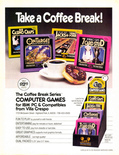 Coffee Break Series December 1992 magazine ad