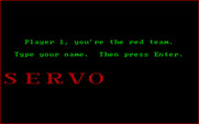 Fun House for IBM PC/Compatibles - Player one, enter your name...