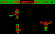 Fun House for IBM PC/Compatibles - Cheerleaders appear when you are successful.