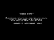 Mega-Corp for ZX Spectrum - Title screen.