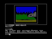 Mega-Corp for ZX Spectrum - Outside a ship...