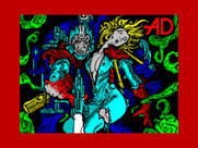 Mega-Corp for ZX Spectrum - Loading screen.