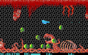 Menace for IBM PC/Compatibles - A skull formation appears and jump out at you!
