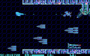 Menace for IBM PC/Compatibles - Shooting missiles.