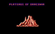 Menace for IBM PC/Compatibles - Time for the Plateaus of Draconia.