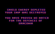 Menace for IBM PC/Compatibles - Game over.