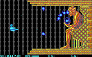 Menace for IBM PC/Compatibles - The fifth end of level boss.