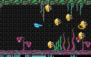 Menace for IBM PC/Compatibles - A wave of deadly jelly fish.