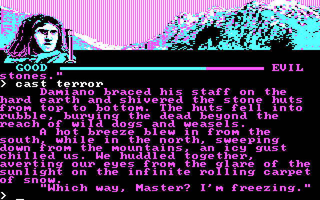 I, Damiano: The Wizard of Partestrada IBM PC/Compatibles Screenshot: Extending the respectful burial to other dead