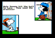 Peanuts Maze Marathon for Apple II - Starting the next maze...