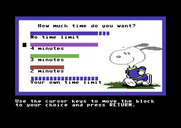 Peanuts Maze Marathon for Commodore 64 - The second side of the disk features additional mazes and Snoopy!