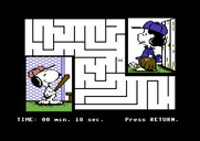 Peanuts Maze Marathon for Commodore 64 - Success!