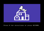 Peanuts Maze Marathon for Commodore 64 - Random House logo.