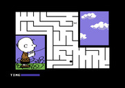 Peanuts Maze Marathon for Commodore 64 - Time to fly a kite...