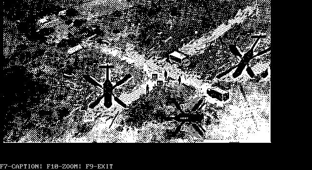 President is Missing, The IBM PC/Compatibles Screenshot: Another photo...any clues here?