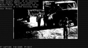 President is Missing, The for IBM PC/Compatibles - Photo with a caption.