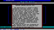 President is Missing, The for IBM PC/Compatibles - Examine an article for clues...
