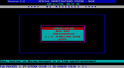 President is Missing, The for IBM PC/Compatibles - Main menu.