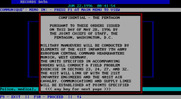 President is Missing, The for IBM PC/Compatibles - Some confidential information...