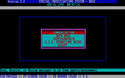 President is Missing, The for IBM PC/Compatibles - Main game menu.
