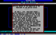 President is Missing, The for IBM PC/Compatibles - Here's an official report...