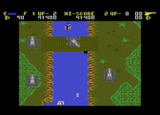 Ikari Warriors for Atari 7800 - Dodge the enemy tank fire!