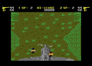 Ikari Warriors for Atari 7800 - Game start.